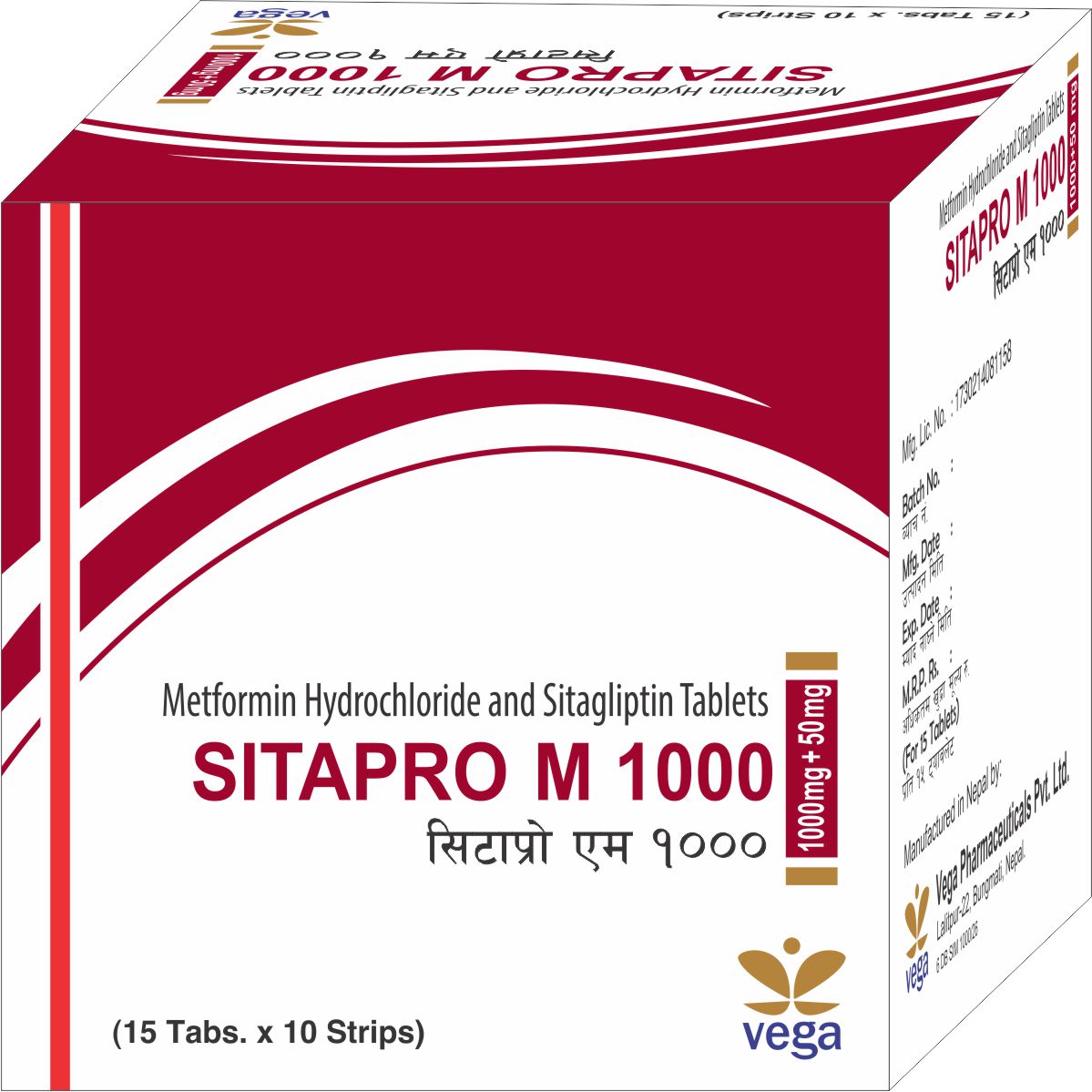 Sitapro M 1000 Tab